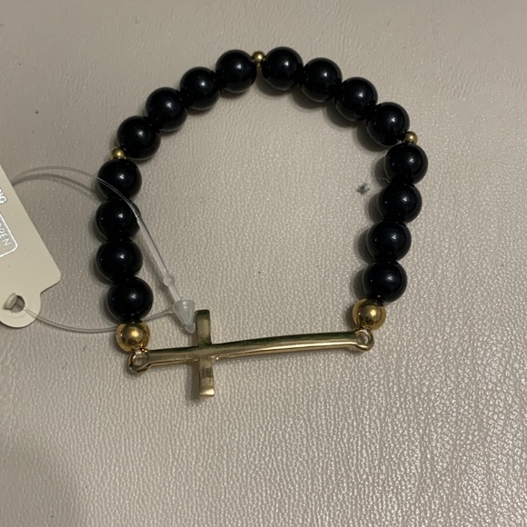 Gold and Turquoise Women's Bracelet Set - Picture 5 of 5